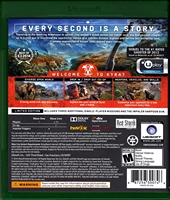 Xbox ONE Far Cry 4 Back CoverThumbnail